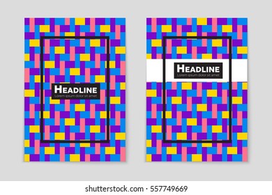 Abstract vector layout background set. For art template design, list, page, mockup brochure theme style, banner, idea, cover, booklet, print, flyer, book, blank, card, ad, sign, sheet,, a4.