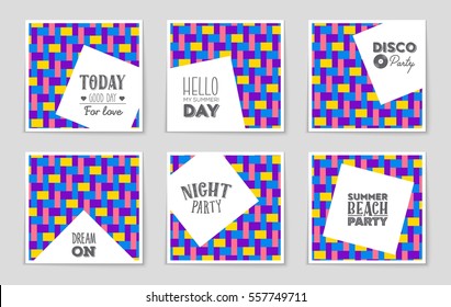 Abstract vector layout background set. For art template design, list, page, mockup brochure theme style, banner, idea, cover, booklet, print, flyer, book, blank, card, ad, sign, sheet,, a4.