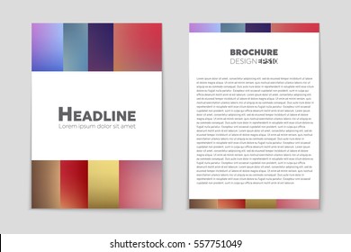 Abstract vector layout background set. For art template design, list, page, mockup brochure theme style, banner, idea, cover, booklet, print, flyer, book, blank, card, ad, sign, sheet,, a4.