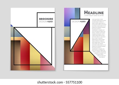 Abstract vector layout background set. For art template design, list, page, mockup brochure theme style, banner, idea, cover, booklet, print, flyer, book, blank, card, ad, sign, sheet,, a4.