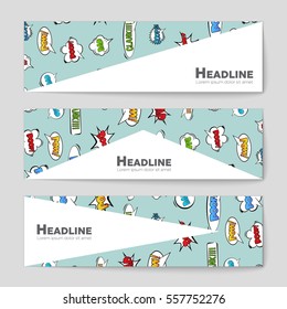 Abstract vector layout background set. For art template design, list, page, mockup brochure theme style, banner, idea, cover, booklet, print, flyer, book, blank, card, ad, sign, sheet,, a4.