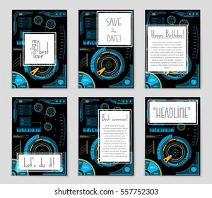 Abstract vector layout background set. For art template design, list, page, mockup brochure theme style, banner, idea, cover, booklet, print, flyer, book, blank, card, ad, sign, sheet,, a4.