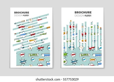 Abstract vector layout background set. For art template design, list, page, mockup brochure theme style, banner, idea, cover, booklet, print, flyer, book, blank, card, ad, sign, sheet,, a4.