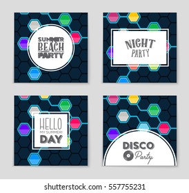 Abstract vector layout background set. For art template design, list, page, mockup brochure theme style, banner, idea, cover, booklet, print, flyer, book, blank, card, ad, sign, sheet,, a4.