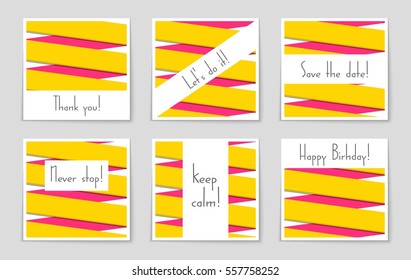 Abstract vector layout background set. For art template design, list, page, mockup brochure theme style, banner, idea, cover, booklet, print, flyer, book, blank, card, ad, sign, sheet,, a4.