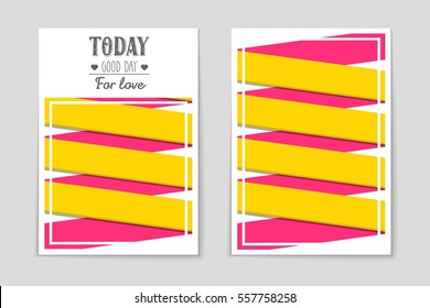 Abstract vector layout background set. For art template design, list, page, mockup brochure theme style, banner, idea, cover, booklet, print, flyer, book, blank, card, ad, sign, sheet,, a4.
