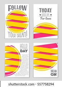 Abstract vector layout background set. For art template design, list, page, mockup brochure theme style, banner, idea, cover, booklet, print, flyer, book, blank, card, ad, sign, sheet,, a4.