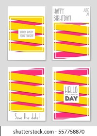 Abstract vector layout background set. For art template design, list, page, mockup brochure theme style, banner, idea, cover, booklet, print, flyer, book, blank, card, ad, sign, sheet,, a4.