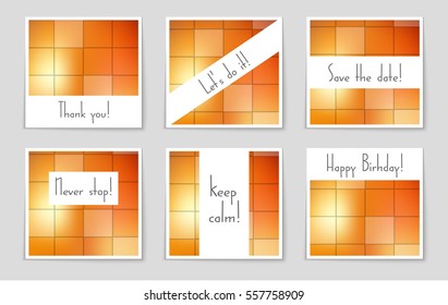 Abstract vector layout background set. For art template design, list, page, mockup brochure theme style, banner, idea, cover, booklet, print, flyer, book, blank, card, ad, sign, sheet,, a4.