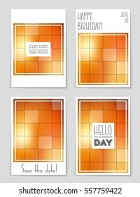 Abstract vector layout background set. For art template design, list, page, mockup brochure theme style, banner, idea, cover, booklet, print, flyer, book, blank, card, ad, sign, sheet,, a4.