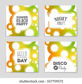 Abstract vector layout background set. For art template design, list, page, mockup brochure theme style, banner, idea, cover, booklet, print, flyer, book, blank, card, ad, sign, sheet,, a4.