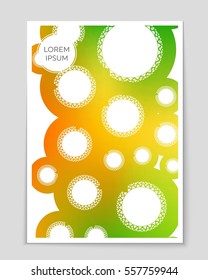 Abstract vector layout background set. For art template design, list, page, mockup brochure theme style, banner, idea, cover, booklet, print, flyer, book, blank, card, ad, sign, sheet,, a4.