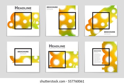 Abstract vector layout background set. For art template design, list, page, mockup brochure theme style, banner, idea, cover, booklet, print, flyer, book, blank, card, ad, sign, sheet,, a4.