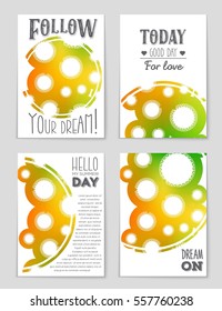 Abstract vector layout background set. For art template design, list, page, mockup brochure theme style, banner, idea, cover, booklet, print, flyer, book, blank, card, ad, sign, sheet,, a4.