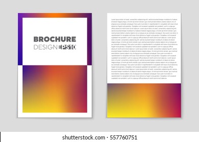 Abstract vector layout background set. For art template design, list, page, mockup brochure theme style, banner, idea, cover, booklet, print, flyer, book, blank, card, ad, sign, sheet,, a4.