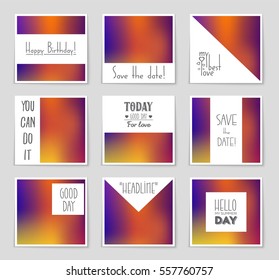 Abstract vector layout background set. For art template design, list, page, mockup brochure theme style, banner, idea, cover, booklet, print, flyer, book, blank, card, ad, sign, sheet,, a4.