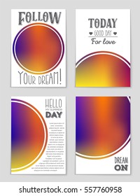 Abstract vector layout background set. For art template design, list, page, mockup brochure theme style, banner, idea, cover, booklet, print, flyer, book, blank, card, ad, sign, sheet,, a4.