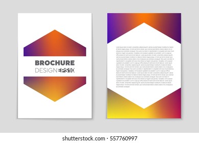Abstract vector layout background set. For art template design, list, page, mockup brochure theme style, banner, idea, cover, booklet, print, flyer, book, blank, card, ad, sign, sheet,, a4.