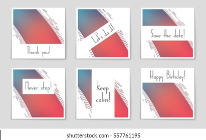 Abstract vector layout background set. For art template design, list, page, mockup brochure theme style, banner, idea, cover, booklet, print, flyer, book, blank, card, ad, sign, sheet,, a4.