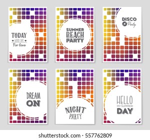 Abstract vector layout background set. For art template design, list, page, mockup brochure theme style, banner, idea, cover, booklet, print, flyer, book, blank, card, ad, sign, sheet,, a4.