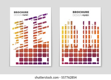 Abstract vector layout background set. For art template design, list, page, mockup brochure theme style, banner, idea, cover, booklet, print, flyer, book, blank, card, ad, sign, sheet,, a4.