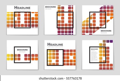 Abstract vector layout background set. For art template design, list, page, mockup brochure theme style, banner, idea, cover, booklet, print, flyer, book, blank, card, ad, sign, sheet,, a4.