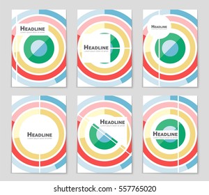 Abstract vector layout background set. For art template design, list, page, mockup brochure theme style, banner, idea, cover, booklet, print, flyer, book, blank, card, ad, sign, sheet,, a4.