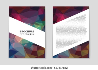 Abstract vector layout background set. For art template design, list, page, mockup brochure theme style, banner, idea, cover, booklet, print, flyer, book, blank, card, ad, sign, sheet,, a4.