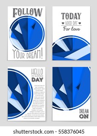 Abstract vector layout background set. For art template design, list, front page, mockup brochure theme style, banner, idea, cover, booklet, print, flyer, book, blank, card, ad, sign, sheet,, a4.