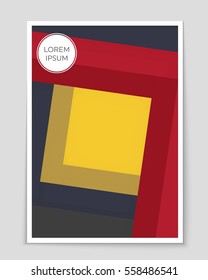 Abstract vector layout background set. For art template design, list, front page, mockup brochure theme style, banner, idea, cover, booklet, print, flyer, book, blank, card, ad, sign, sheet,, a4.