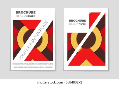 Abstract vector layout background set. For art template design, list, front page, mockup brochure theme style, banner, idea, cover, booklet, print, flyer, book, blank, card, ad, sign, sheet,, a4.
