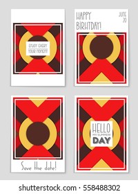 Abstract vector layout background set. For art template design, list, front page, mockup brochure theme style, banner, idea, cover, booklet, print, flyer, book, blank, card, ad, sign, sheet,, a4.