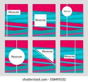 Abstract vector layout background set. For art template design, list, front page, mockup brochure theme style, banner, idea, cover, booklet, print, flyer, book, blank, card, ad, sign, sheet,, a4.
