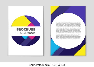 Abstract vector layout background set. For art template design, list, front page, mockup brochure theme style, banner, idea, cover, booklet, print, flyer, book, blank, card, ad, sign, sheet,, a4.