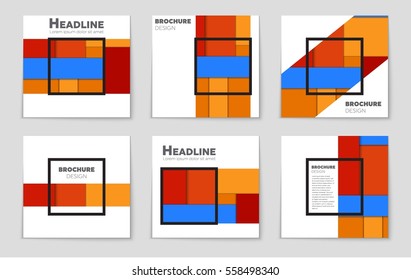 Abstract vector layout background set. For art template design, list, front page, mockup brochure theme style, banner, idea, cover, booklet, print, flyer, book, blank, card, ad, sign, sheet,, a4.