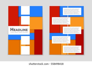 Abstract vector layout background set. For art template design, list, front page, mockup brochure theme style, banner, idea, cover, booklet, print, flyer, book, blank, card, ad, sign, sheet,, a4.