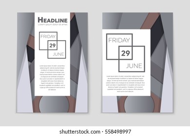 Abstract vector layout background set. For art template design, list, front page, mockup brochure theme style, banner, idea, cover, booklet, print, flyer, book, blank, card, ad, sign, sheet,, a4.