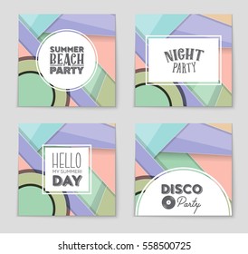 Abstract vector layout background set. For art template design, list, front page, mockup brochure theme style, banner, idea, cover, booklet, print, flyer, book, blank, card, ad, sign, sheet,, a4.