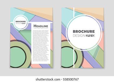 Abstract vector layout background set. For art template design, list, front page, mockup brochure theme style, banner, idea, cover, booklet, print, flyer, book, blank, card, ad, sign, sheet,, a4.