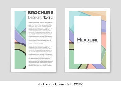 Abstract vector layout background set. For art template design, list, front page, mockup brochure theme style, banner, idea, cover, booklet, print, flyer, book, blank, card, ad, sign, sheet,, a4.