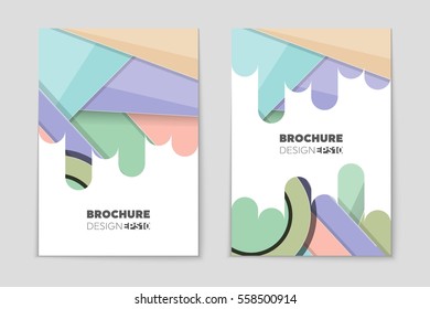 Abstract vector layout background set. For art template design, list, front page, mockup brochure theme style, banner, idea, cover, booklet, print, flyer, book, blank, card, ad, sign, sheet,, a4.