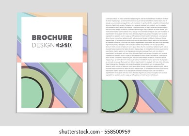 Abstract vector layout background set. For art template design, list, front page, mockup brochure theme style, banner, idea, cover, booklet, print, flyer, book, blank, card, ad, sign, sheet,, a4.