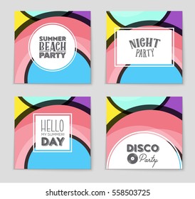 Abstract vector layout background set. For art template design, list, front page, mockup brochure theme style, banner, idea, cover, booklet, print, flyer, book, blank, card, ad, sign, sheet,, a4.