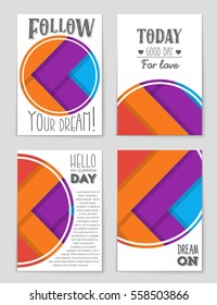 Abstract vector layout background set. For art template design, list, front page, mockup brochure theme style, banner, idea, cover, booklet, print, flyer, book, blank, card, ad, sign, sheet,, a4.