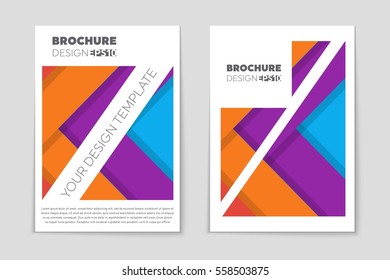 Abstract vector layout background set. For art template design, list, front page, mockup brochure theme style, banner, idea, cover, booklet, print, flyer, book, blank, card, ad, sign, sheet,, a4.