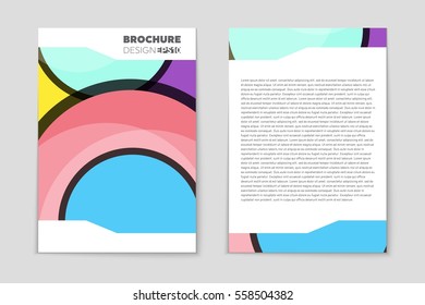 Abstract vector layout background set. For art template design, list, front page, mockup brochure theme style, banner, idea, cover, booklet, print, flyer, book, blank, card, ad, sign, sheet,, a4.