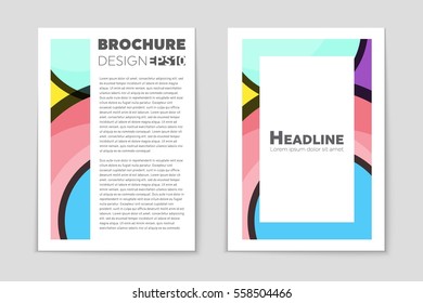 Abstract vector layout background set. For art template design, list, front page, mockup brochure theme style, banner, idea, cover, booklet, print, flyer, book, blank, card, ad, sign, sheet,, a4.