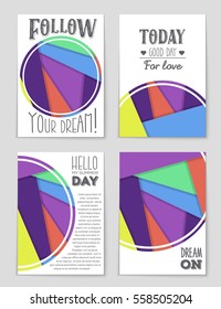 Abstract vector layout background set. For art template design, list, front page, mockup brochure theme style, banner, idea, cover, booklet, print, flyer, book, blank, card, ad, sign, sheet,, a4.
