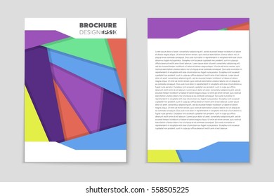 Abstract vector layout background set. For art template design, list, front page, mockup brochure theme style, banner, idea, cover, booklet, print, flyer, book, blank, card, ad, sign, sheet,, a4.