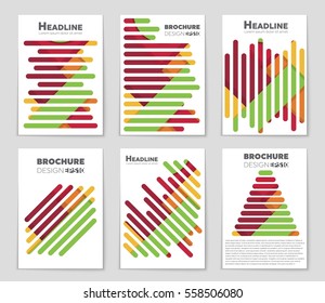 Abstract vector layout background set. For art template design, list, front page, mockup brochure theme style, banner, idea, cover, booklet, print, flyer, book, blank, card, ad, sign, sheet,, a4.